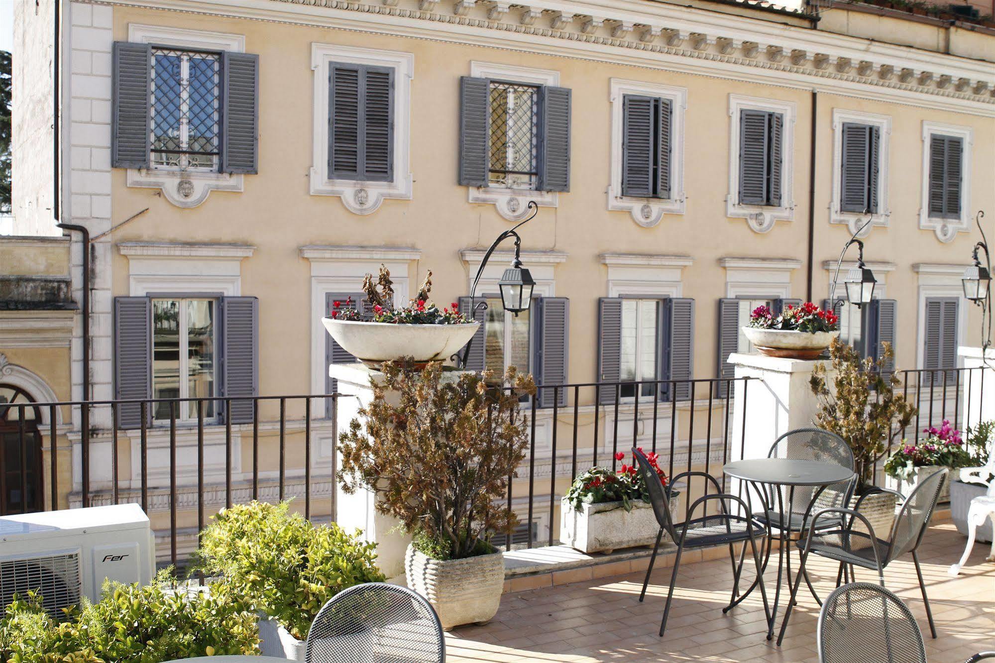 Hotel Sistina Рим Екстер'єр фото